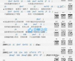 若无其事吉他谱 G调版 光良