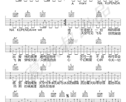 Beyond《Amani》吉他谱(C调)-Guitar Music Score