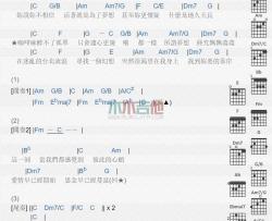 靠岸_吉他谱_林宇中