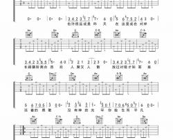 韩红《只要平凡》吉他谱(F调)-Guitar Music Score