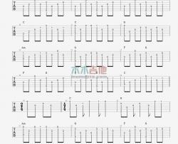 郑伊健《虫儿飞 指弹 》吉他谱-Guitar Music Score