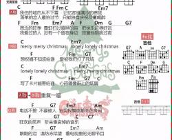 陈奕迅《圣诞结》吉他谱(C调)-Guitar Music Score