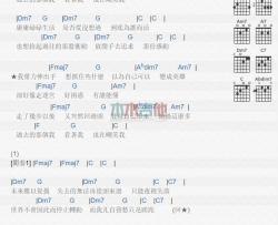 错过_吉他谱_木眼镜乐团