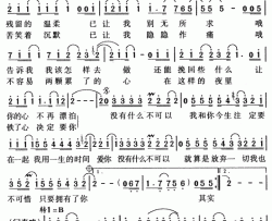 没有什么不可以|吉他谱|图片谱|高清|零点乐队