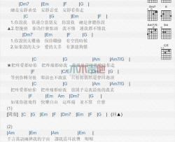 疼爱_吉他谱_萧敬腾