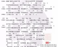 烟火里的尘埃＿吉他谱