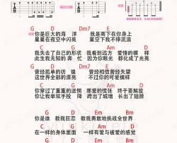《爱情的模样》吉他谱-五月天-G调弹唱谱-高清图片谱