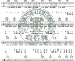 贝加尔湖畔吉他谱 C调入门版_高音教编配_李健