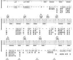 你在他乡还好吗吉他谱 G调精选版_17吉他编配_李进