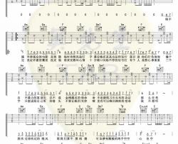 艾辰《错位时空》吉他谱(C调)-Guitar Music Score
