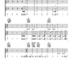 Tank《岚》吉他谱-Guitar Music Score