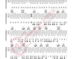 杨宗纬《一次就好》吉他谱(D调)-Guitar Music Score