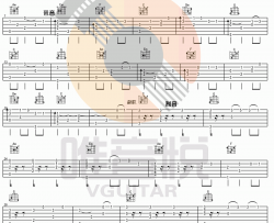 Always with me_指弹版吉他谱_游戏动漫