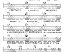 我是如此相信吉他谱-周杰伦《天火》主题曲-弹唱六线谱
