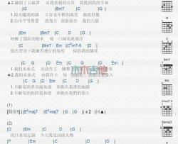 我的未来式_吉他谱_郭采洁