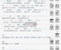你走了之后_吉他谱_苏永康