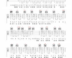 周杰伦《甜甜的》吉他谱-C调原版弹唱吉他谱