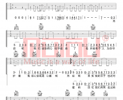 后来的我们吉他谱(眼泪未干版)-五月天-G调弹唱谱