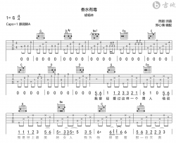 香水有毒吉他谱_胡杨林_G调弹唱谱_音频示范