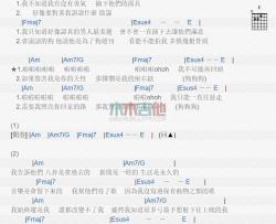 周杰伦《四面楚歌》吉他谱-Guitar Music Score