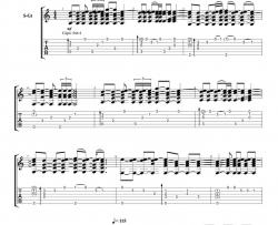 countingstars指弹谱 F调六线谱-高清版-By James