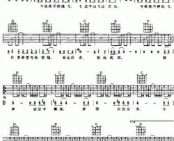 幻觉吉他谱 G调六线谱_弹吉他编配_许巍
