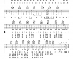 知足|五月天（原版编配，单琴搞定一切）|吉他谱|图片谱|高清|五月天