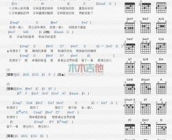 我想你了吉他谱 F调-毕书尽