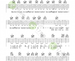 林俊杰《你是我的唯一》吉他谱-Guitar Music Score