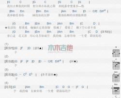 用心良苦_吉他谱_张宇