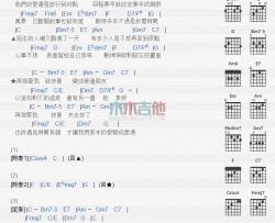 雨宗林《爱变成爱过》吉他谱-Guitar Music Score