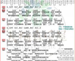S.H.E《五月天》吉他谱(G调)-Guitar Music Score