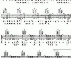 幻觉吉他谱 G调六线谱-弹吉他编配-许巍