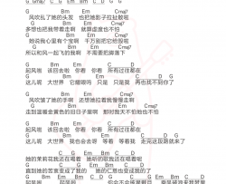 福禄寿《玉珍》吉他谱(G调)-Guitar Music Score