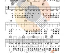 【新编】袁娅维《说散就散》吉他谱 Guitar Tabs