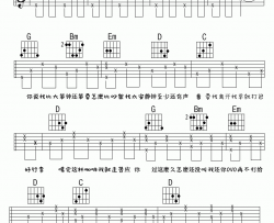 大笨钟吉他谱 G调 扫弦版 周杰伦