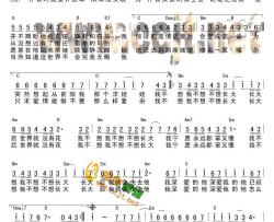 不想长大|吉他谱|图片谱|高清|SHE