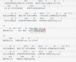 飙高音_吉他谱_黄明志