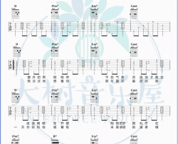 《一样的夏天》吉他谱-孙燕姿-D调六线谱-吉他弹唱教学