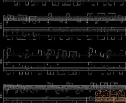 克罗地亚狂想曲|吉他谱|图片谱|高清|赫吉克|Tonci Huljic