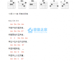何等的阿爸_吉他谱_Am调版_神家诗歌
