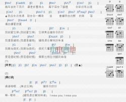 李泉《下雨天》吉他谱-Guitar Music Score