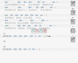 金包银_吉他谱_蔡秋凤