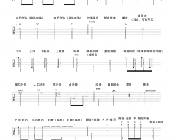 多年以后指弹吉他谱_姜育恒_G调独奏六线谱_吉他指弹谱