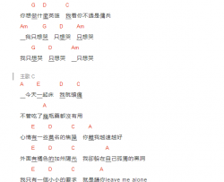 陶喆《黑色柳丁》吉他谱-Guitar Music Score