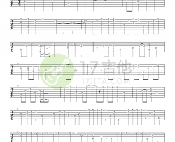 River Flows In You指弹谱 原调高清版_17吉他编配_郑成河