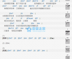 无情的夜快车吉他谱 Am调版 王识贤