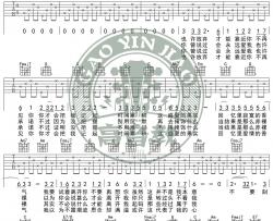 盛夏的果实吉他谱_莫文蔚_C调指法简单版_吉他弹唱六线谱
