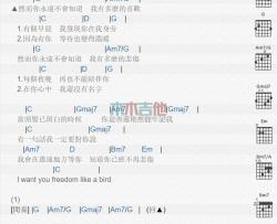 然而_吉他谱_陈升
