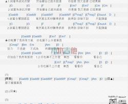 管罄《什么东西》吉他谱-Guitar Music Score